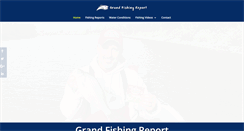 Desktop Screenshot of grandfishingreport.com